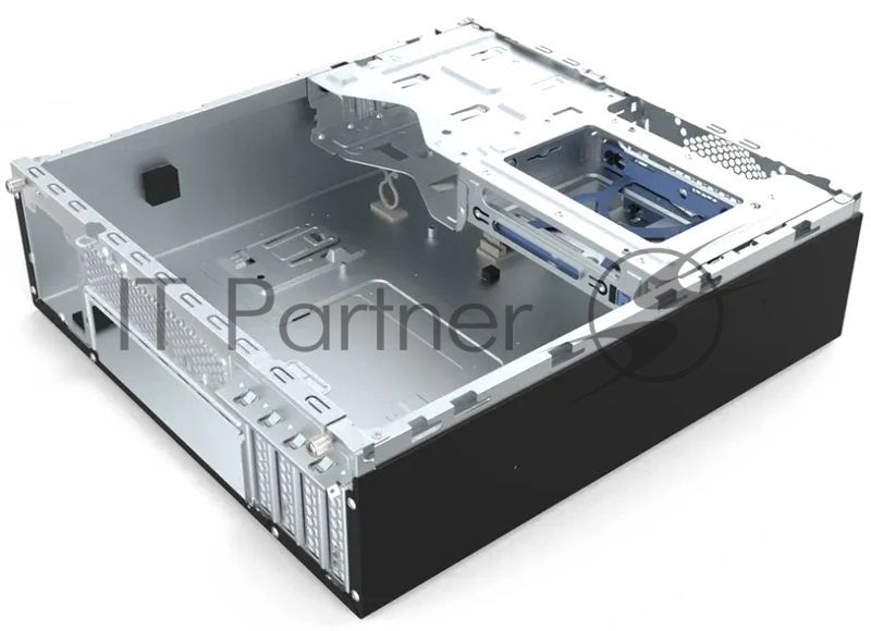 Компьютерный корпус без блока питания Case Foxline mATX Desktop w/o PSU, 2xUSB3.0, 2xUSB2.0, toolless, Black, 8cm. fan, no powercord