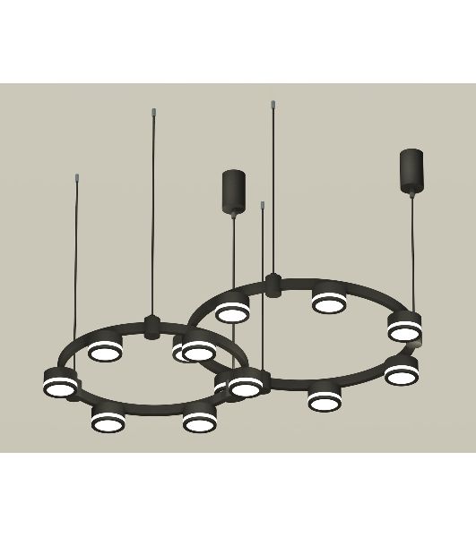 Светильник Ambrella light XR92091003/13 SBK/FR черный песок/белый матовый GX53 (A9209, C9238, C9232, N8415)