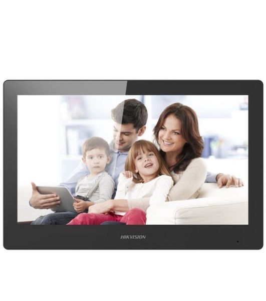 Видеодомофон HIKVISION DS-KH8520-WTE1, цветной дисплей 10", слот SD