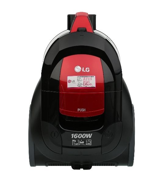 Пылесос LG VC5316NNDR черный/красный, 330/1600 Вт, уборка сухая, пылесборник контейнер 1,3 л