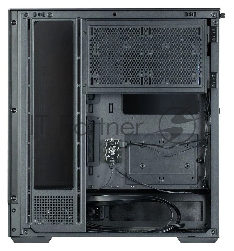 Компьютерный корпус ZALMAN P40 Prism Plus, ATX, черный, WINDOW, 3xCombo (3.5'' or 2.5"), 1xUSB TYPE-C, 2xUSB 3.0, SIDE 3x120мм ARGb, REAR 1x120мм ARGb