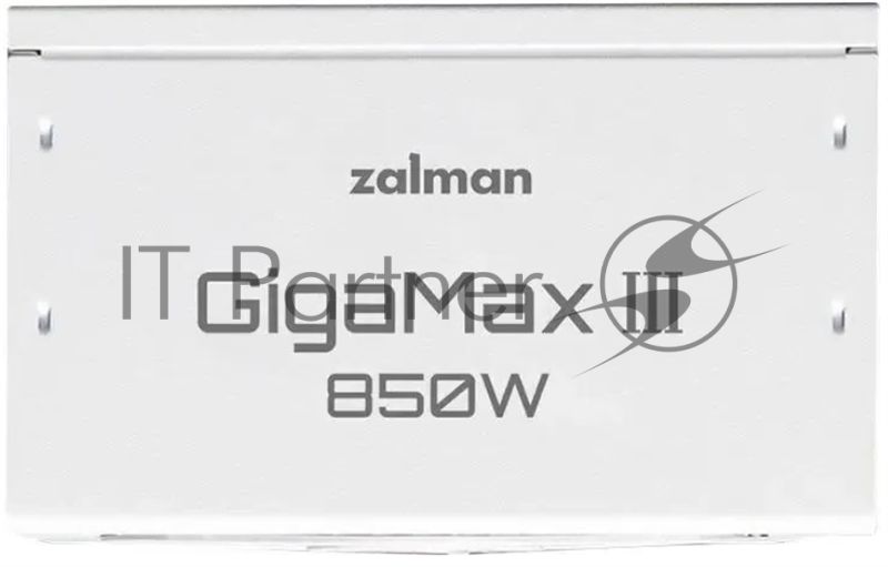 Блок питания Zalman GigaMax III 850W, 850Вт, 80+ Bronze, 120мм, модульный, белый