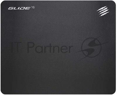 Игровой коврик для мыши чёрный Mad Catz G.L.I.D.E. 16 (320 x 270 x 1.8 мм, натуральная резина, ткань)