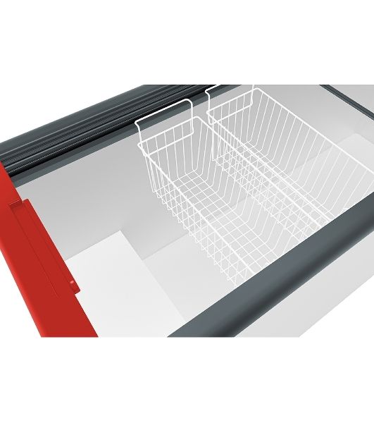 Морозильный ларь FROSTOR GELLAR FG 250 C красный