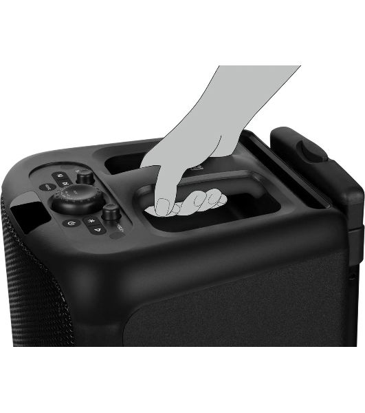 Колонка портативная SVEN АС PS-1000 черный 160W 1.0 BT/3.5Jack 8000mAh