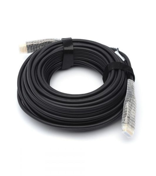 Кабель HDMI 20 м (HIGH speed, Metal gold, Optical) 8K VER 2.1 Кабель HDMI 20 м (HIGH speed, Metal gold, Optical) 8K VER 2.1