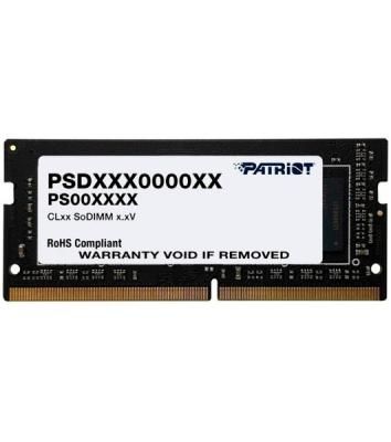 Модуль памяти Patriot SO-DIMM DDR4 8Gb 2400MHz Patriot PSD48G240082S RTL PC4-17000 CL17 260-pin 1.2В dual rank