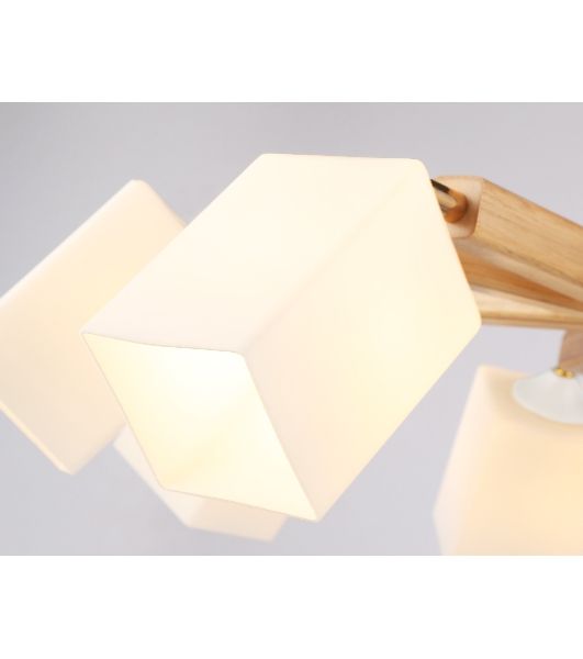 Светильник Ambrella light TR9522/8 WH/GD/FR белый/золото/белый матовый E27*8 max 40W D790*260