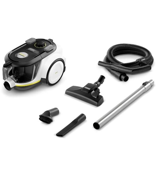 Пылесос Karcher VCC 4 CycloneX белый/черный, 800 Вт, уборка сухая, пылесборник контейнер 1,5 л