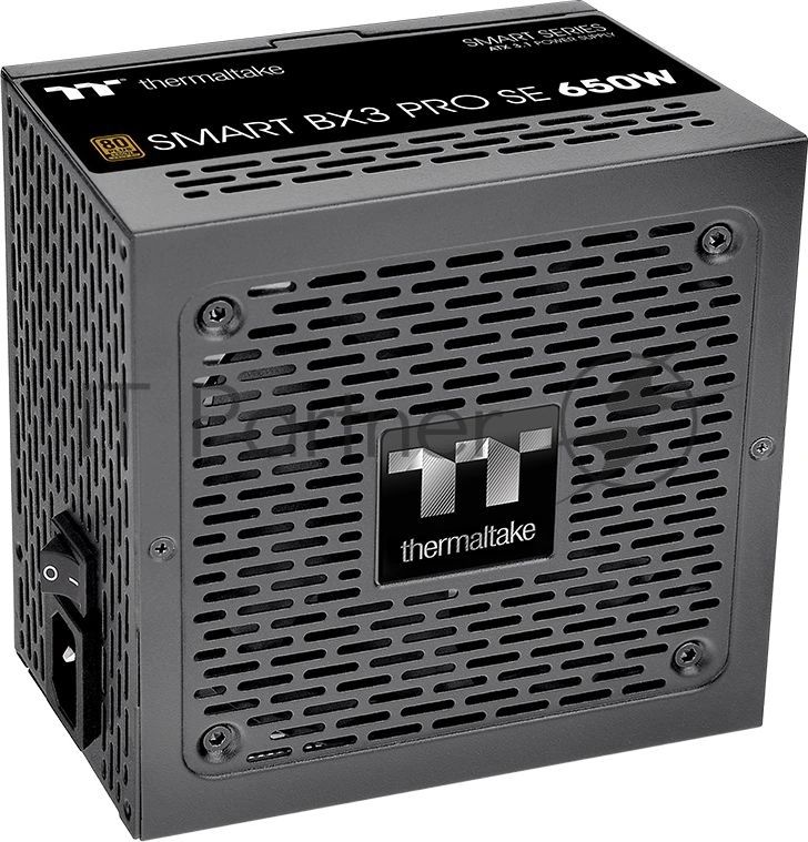 Блок питания Thermaltake Smart BX3 Pro SE 650W, 650Вт, 80+ Bronze, 120мм, немодульный, черный