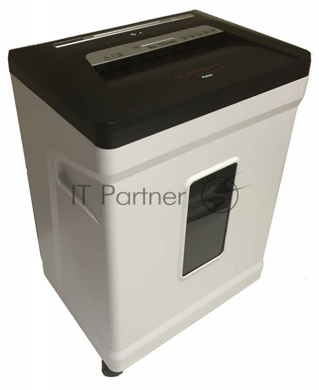 Шредер Gladwork Relax 17CD (секр.P-4)/фрагменты/17лист./25лтр./скрепки/скобы/пл.карты/CD