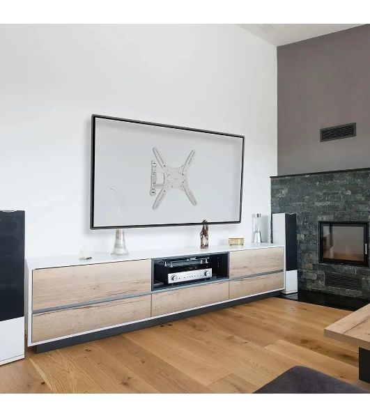 Кронштейн для телевизора Kromax TECHNO-5 белый, 15"-55" макс. 35 кг, настенный, поворот и наклон