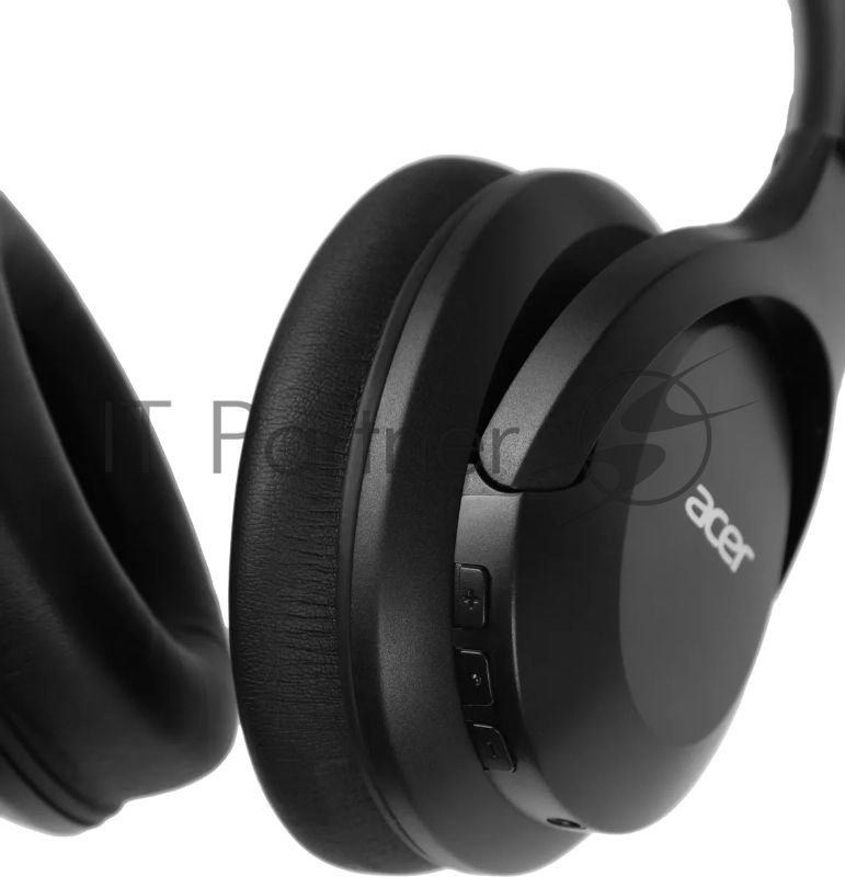 Беспроводные/проводные наушники Acer OHR304 черный, полноформатные, Bluetooth + проводной, активное шумоподавление, до 16 ч