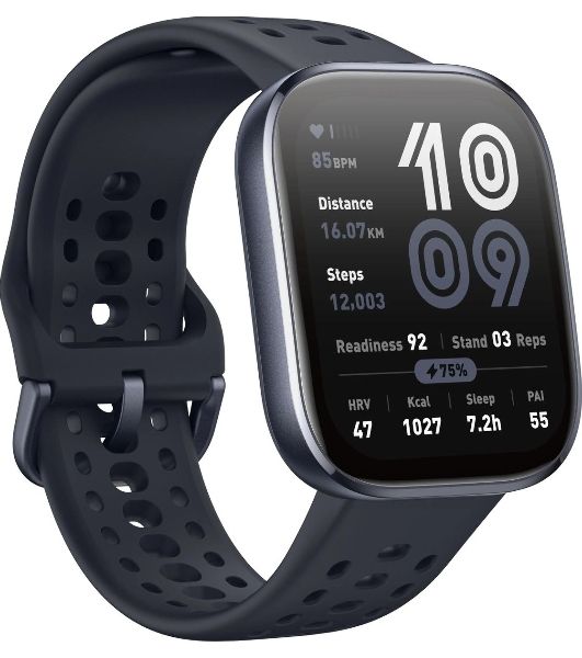 Умные часы Amazfit Bip 6 A2435, 1.97" TFT, Bluetooth, черный