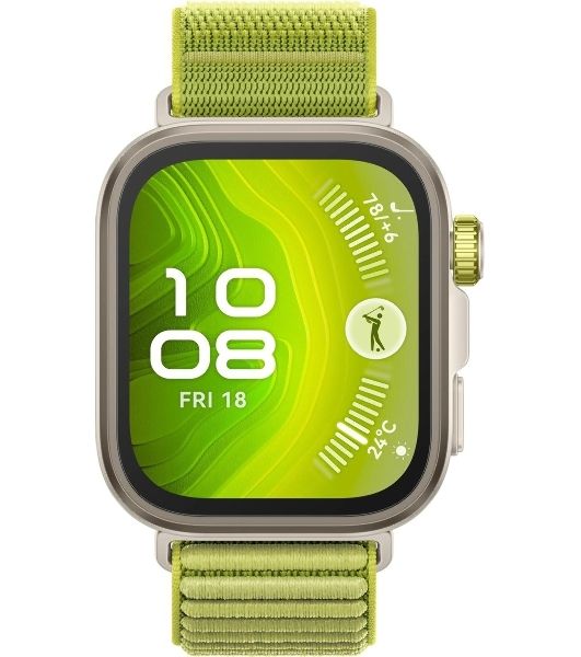 Умные часы HUAWEI Watch FIT 4 Pro Seiya-B29W, 1.82" AMOLED, 4G, GPS, IP6X, зеленый / серебристый