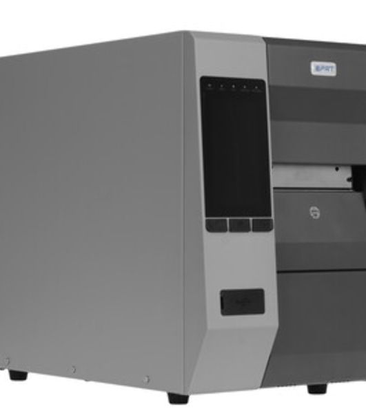 Принтер этикеток термотрансферный iDPRT iK4 Industrial 300 dpi, 254 мм/cек, Bluetooth, Ethernet, USB, серый