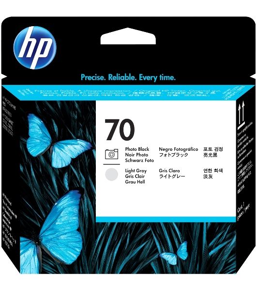 Картридж струйный HP C9407A черный/светло-серый печатающая головка для HP PS Pro b9100/DJ Z2100/Z3100