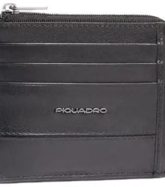 Картхолдер Piquadro Philip PP4822W136R/N черный, натуральная кожа