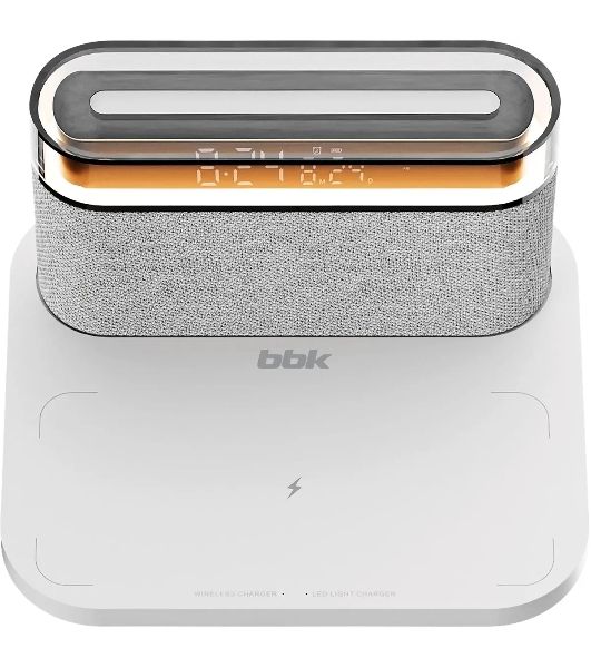 Портативная колонка BBK BTA2020 белый 5W 1.0 BT 10м 1200mAh