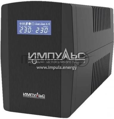 Источник бесперебойного питания Импульс ЮНИОР СМАРТ 600, 600/360 ВА/Вт, LED, USB, SCHUKOx2