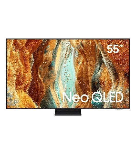 Телевизор Samsung 55" QE55QN70FAUXRU Series 7 черный QLED 4K UHD 120Hz Smart TV