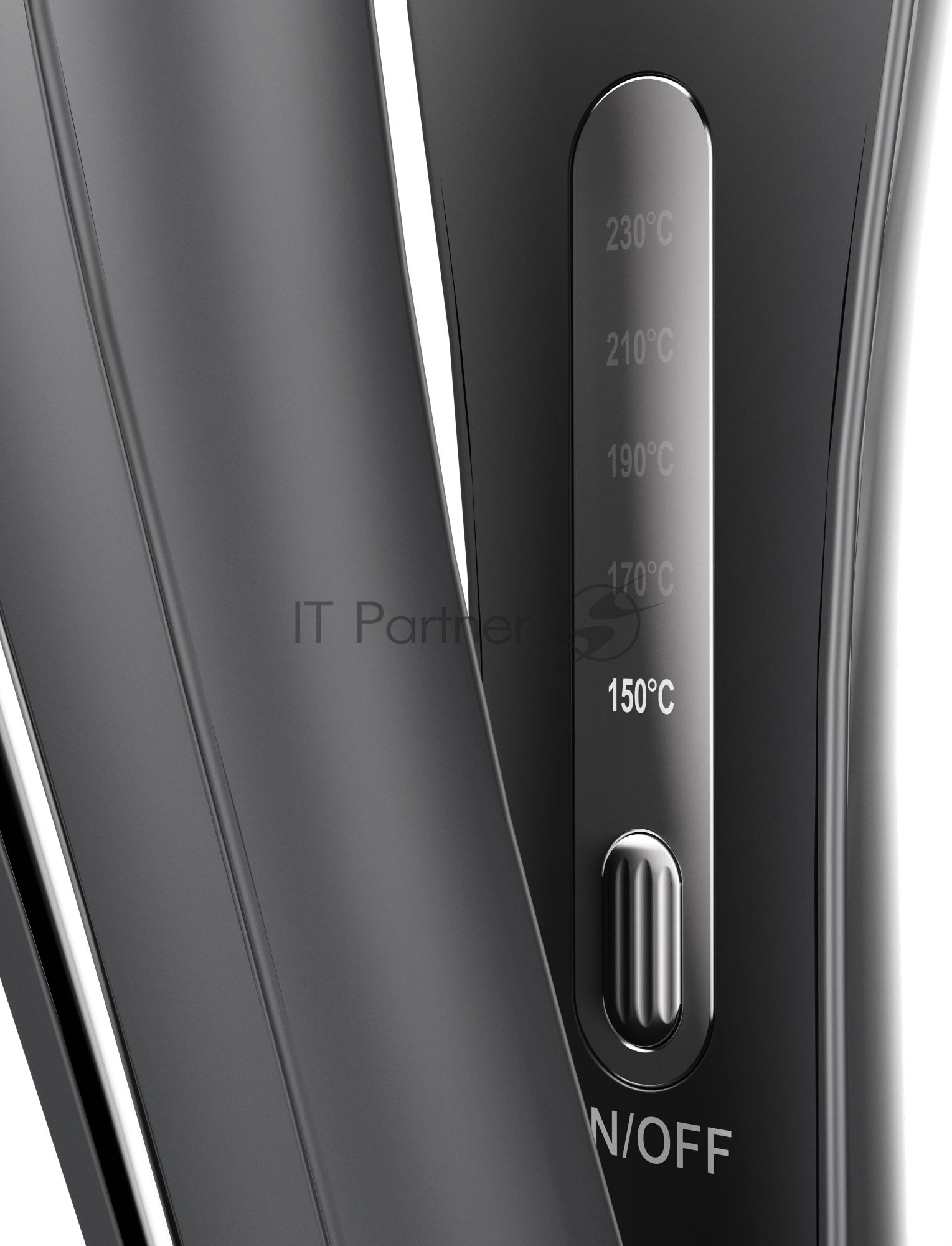 Выпрямитель для волос Haier HHS-618 черный, 30 мм, 220 °C, 5 режимов