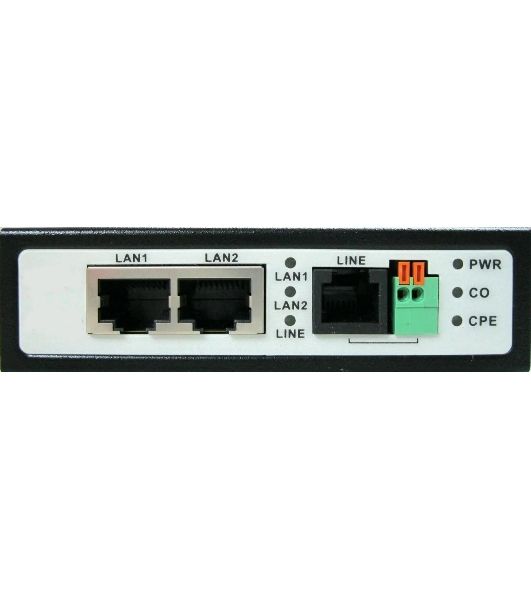 Удлинитель Ethernet Osnovo TR-IP2 (VDSL) на 2 порта до 3000м (необходимо 2 устройства)