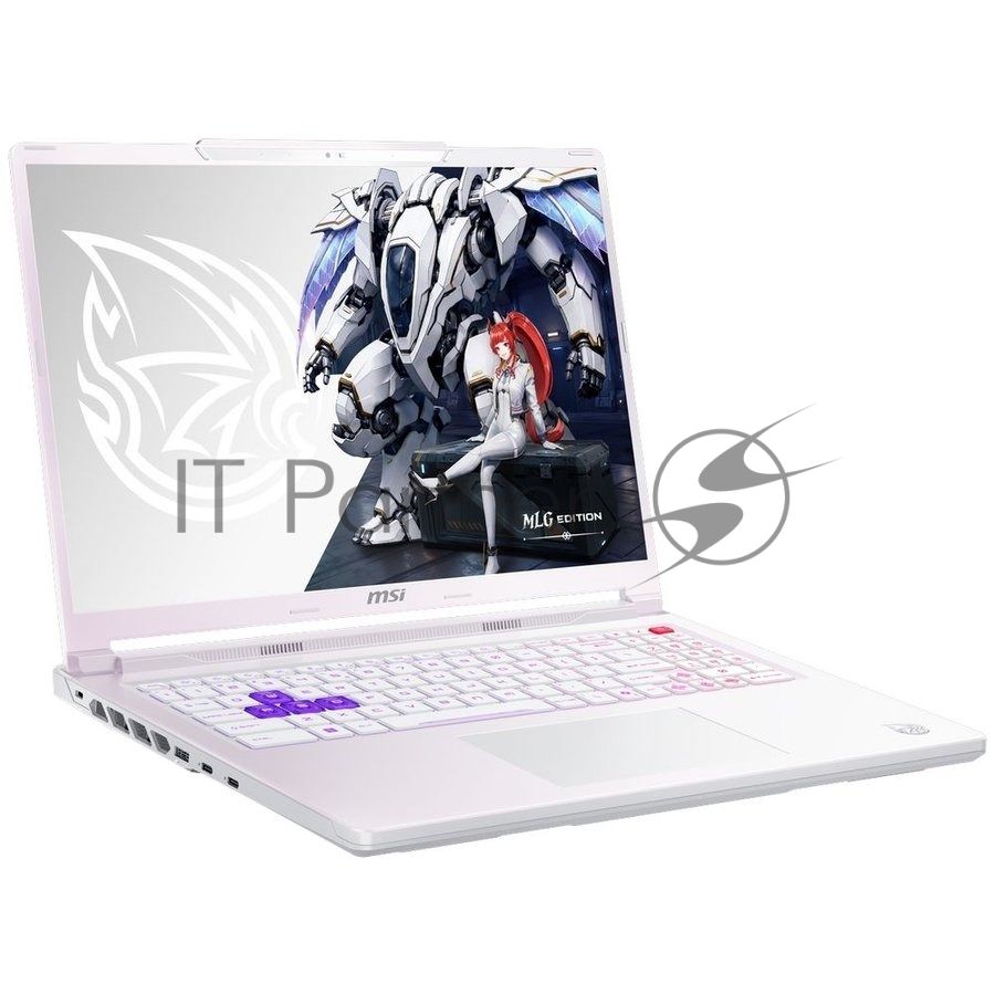 Ноутбук MSI Crosshair A16 HX MLG Edition E8WFK-090XRUY/16"/IPS/AMD Ryzen 9 8940HX/16Gb/1Tb SSD/NVIDIA GeForce RTX 5060 8Gb/NoOS/белый/2.3kg