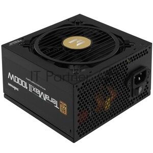 Блок питания ZALMAN TeraMax II 1000W, 1000Вт, 80+ Gold, 120мм, модульный, черный