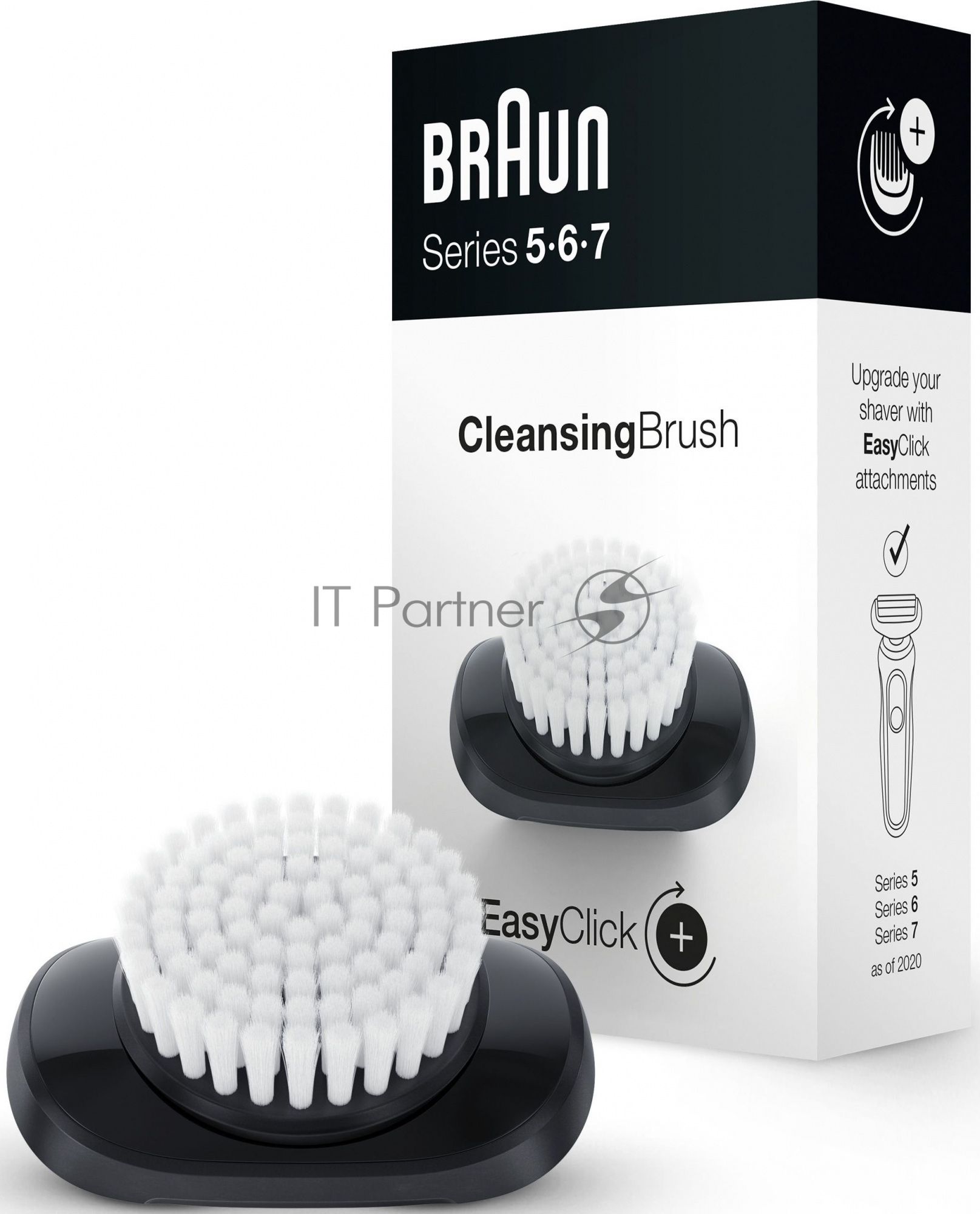 Насадка Braun 03-BR черный для чистки лица (упак.:1шт)