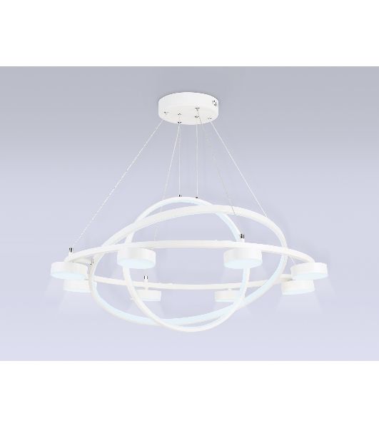 Светильник Ambrella light FL51777/3+8 WH белый 3000K/4200K/6400K 112W D800/580/400*1200 (ПДУ ИК)