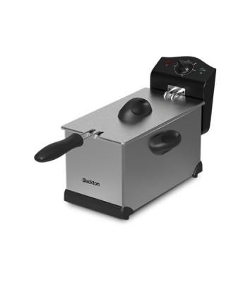 Фритюрница Blackton Bt DF1111 серебристый/чёрный, 2000 Вт, 3 л, 0.6 кг, съёмная чаша, антипригарное покрытие