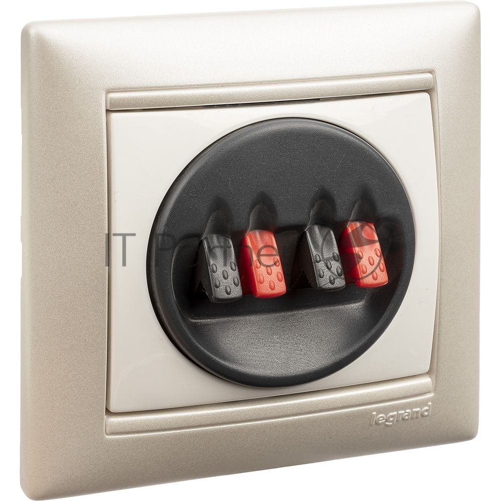 Электроустановочные изделия Legrand Legrand 770491  Рамка 1п Белый/Серебр  Valena