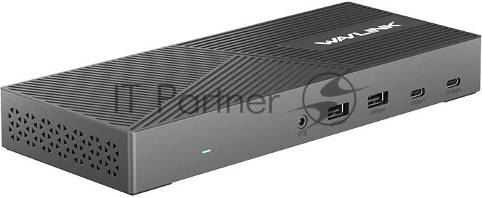 USB-концентратор WAVLINK USB-C Triple Display 4K@60Hz Universal /100W PowerDelivery Include 20V/8A Power Adapter/ 4xUSB3.0/3xUSB C/2xDP 4K 60HZ/3xHDMI 4K 60HZ/1xGigabit LAN/1xAudio In/Out