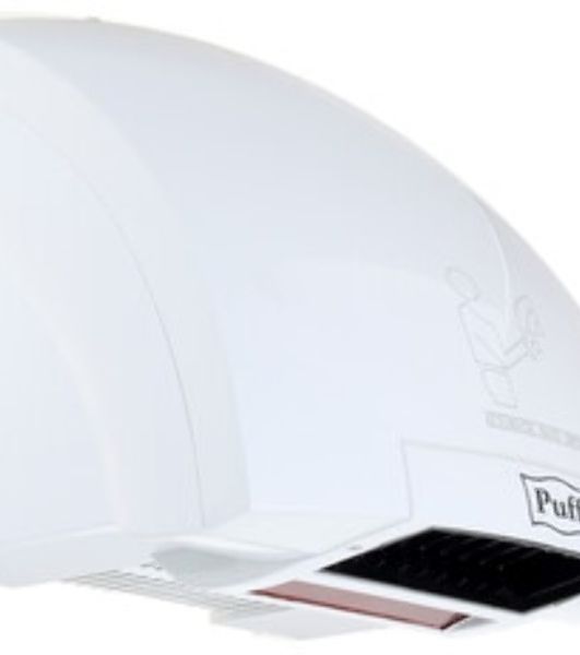 Электросушитель для рук Puff 8950 хром 1кВт антивандальный 205x99x255