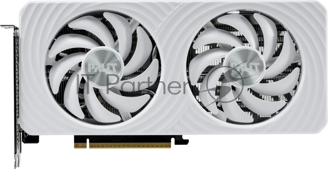 Видеокарта Palit GeForce RTX 5060 Ti WHITE OC, 8 GB GDDR7, 128 bit, 3xDisplayPort, HDMI, GPU 2407 MHz
