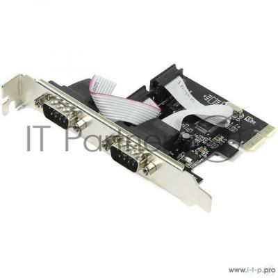 Контроллер Espada Контроллер PCI-E, 2S port, WCH382, модель PCIe2SWCH, oem (41663)