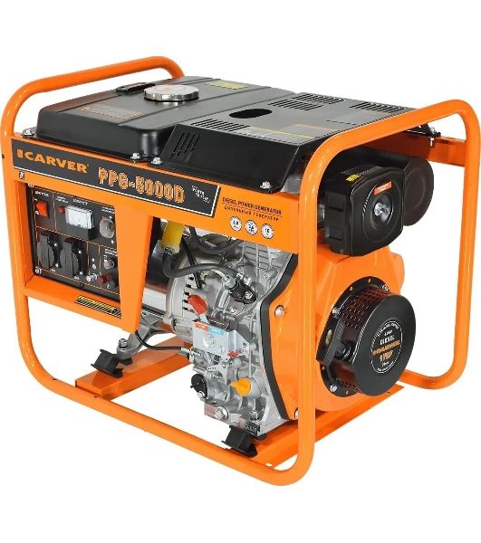 Генератор Carver PPG-5000D, 3.6 кВт