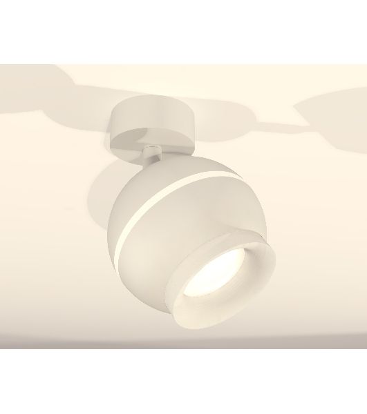 Комплект поворотного светильника Ambrella light XM1101017 SWH/FR белый песок/белый матовый MR16 GU5.3 LED 3W 4200K (A2202, C1101, N7165)