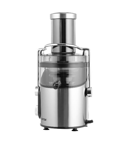 Соковыжималка Centek CT-1212 стальной/чёрный, центробежная, 1200 Вт, 1100 мл, механическое