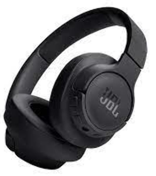 Беспроводные/проводные наушники JBL Tune 720BT черный, полноразмерные, Bluetooth + проводной, быстрая зарядка