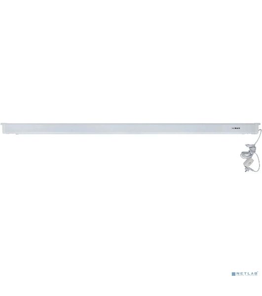 Экран с электроприводом Lumien LEC-100118 Eco Control 137x192 см (раб. область 104х186 см) (84") Matte White, верх.кайма 30 см, черная кайма по периметру 16:9