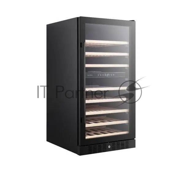 Винный шкаф Temptech CL120DB черный, 261 л, 2 отсека, 94 бут., класс G