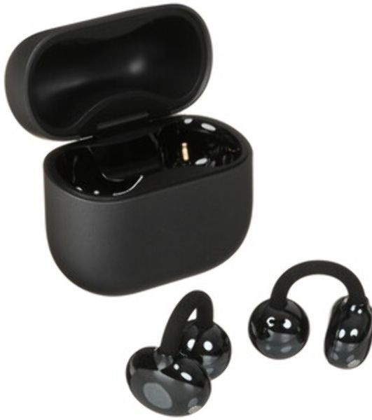 Наушники TWS Huawei FreeClip 2 черный, открытые (клипсы), Bluetooth, быстрая зарядка, до 8 ч