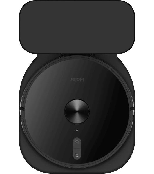 Робот-пылесос Haier HSR Pro R2B черный, 2600 мAч Li-Ion, уборка сухая/влажная, пылесборник контейнер 0.3 л