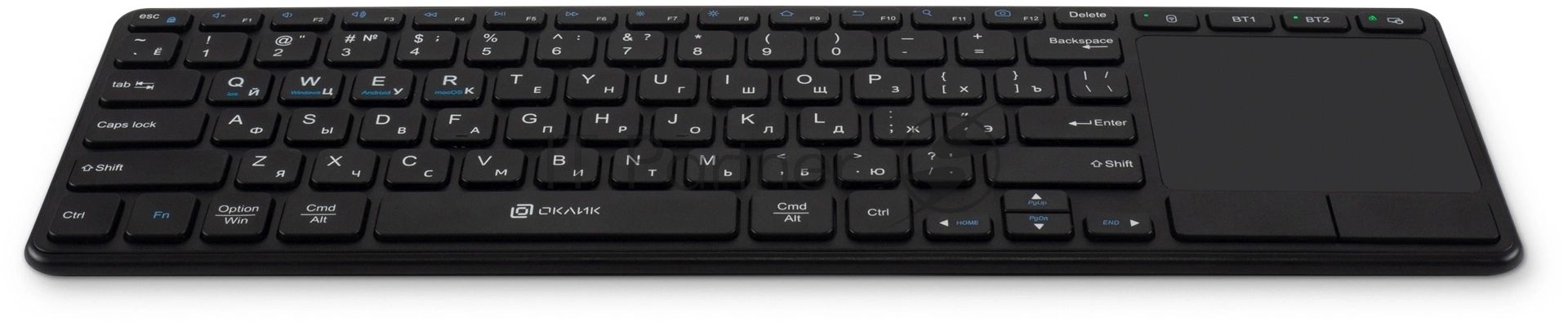 Клавиатура Oklick K614W беспроводная, радиоканал, чёрный