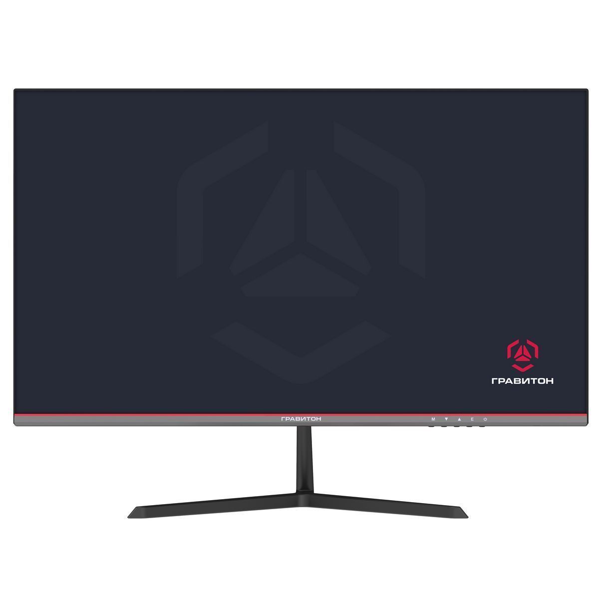 Монитор 27" Гравитон МН27Б IPS 1920x1080, 75 Гц, 5 мс, 16:9, 300 кд/м², 2xHDMI, безрамочный дизайн, HDR, Adaptive-Sync, с регулируемой опорой черный