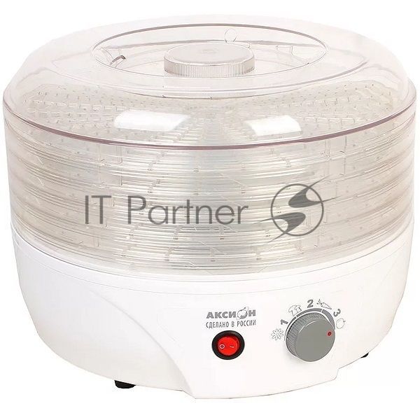 Сушка для фруктов и овощей Аксион Т 33 5под. 190Вт белый