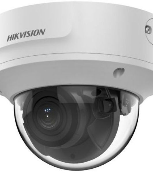 Уличная купольная IP-камера Hikvision 8Мп с EXIR-подсветкой до 40м и технологией AcuSense1/2,8" Progressive Scan CMOS; вариообъектив 2.8-12мм; угол обзора 108°~30°; механический ИК-фильтр; 0.005лк@F1
