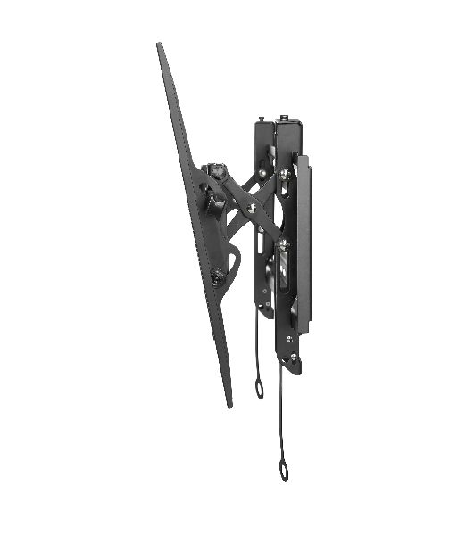 Универсальное наклонное настенное крепление Wize Pro T55X для 32"-80" дисплеев, Max VESA 600x400 мм, наклон +5/-12°, расстояние от стены 8-13,4 см, до 70 кг, черный